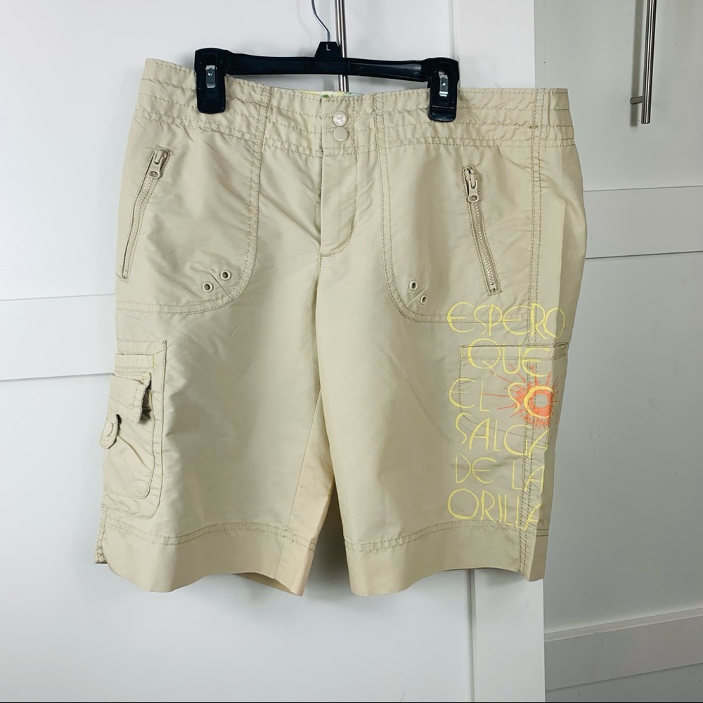 cargo 1969 gap shorts in cream